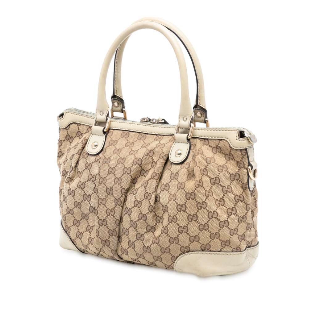 Gucci GG Canvas Sukey Satchel - 2