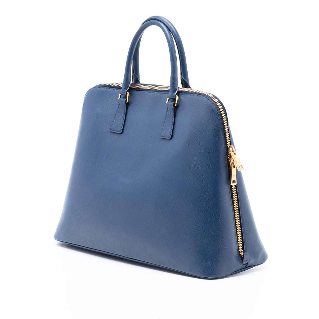 Prada Extra Large Saffiano Lux Promenade Satchel - 2