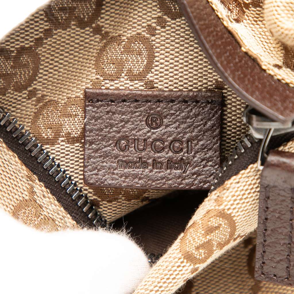 Gucci GG Canvas Double Pocket Belt Bag - 5