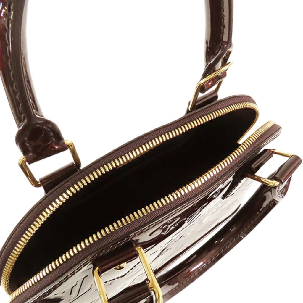 Louis Vuitton Monogram Vernis Alma BB - 4
