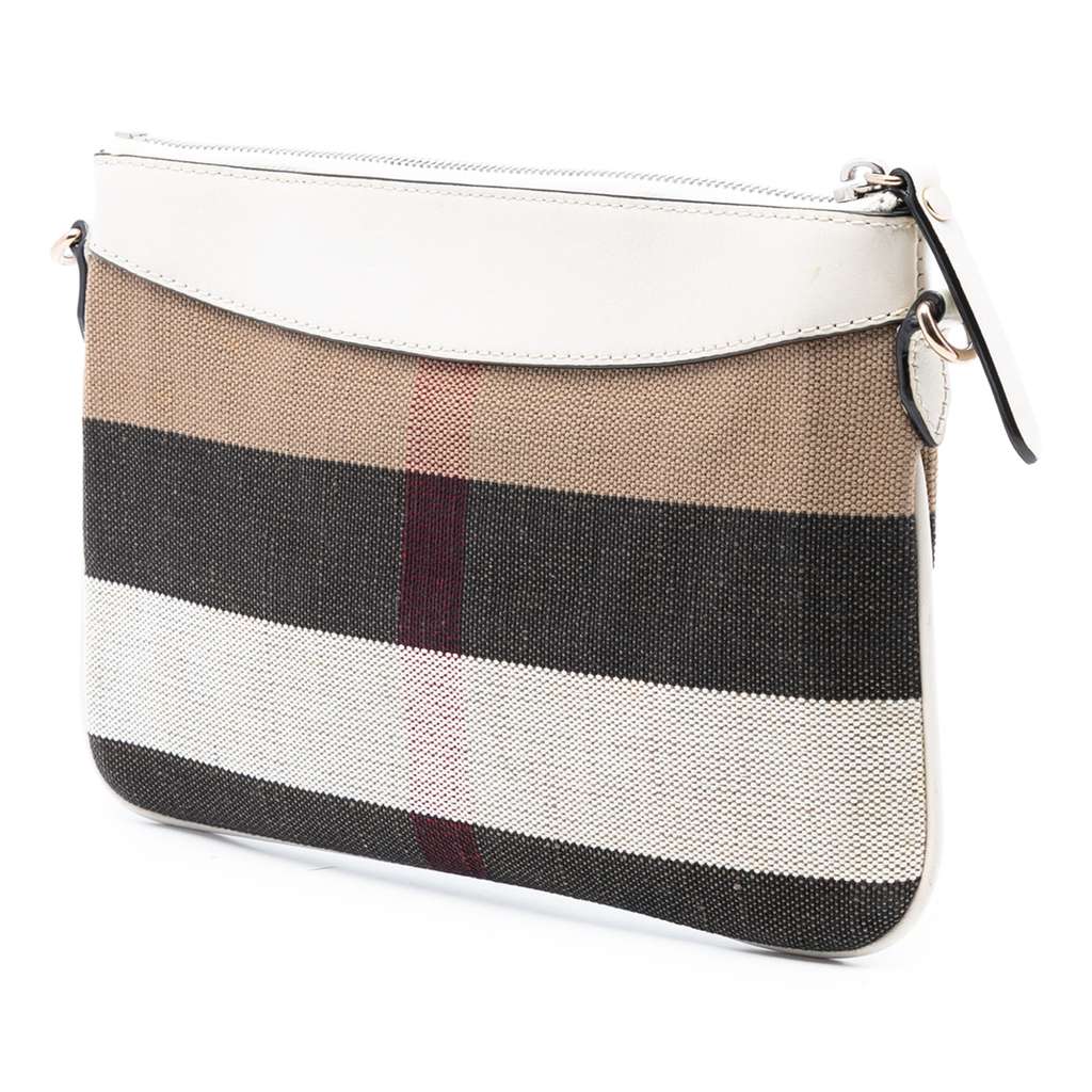 Burberry Mega Check Canvas Peyton Crossbody - 2