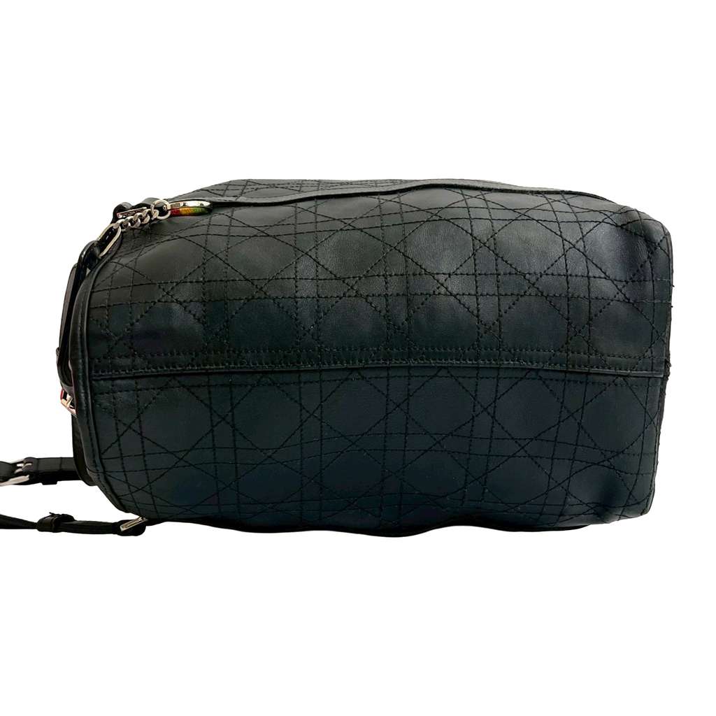 Dior Lambskin Cannage Soft Shopper Rasta Tote - 5