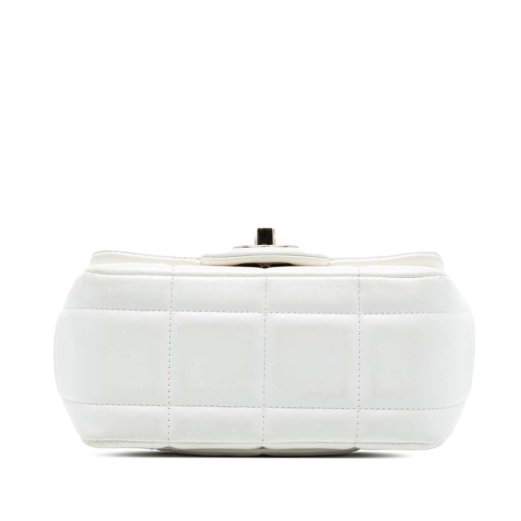 Chanel Mini Square Lambskin Resin Crystal Monacoco Flap - 3