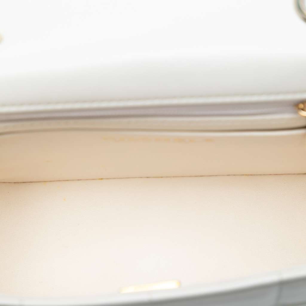 Chanel Mini Square Lambskin Resin Crystal Monacoco Flap - 4