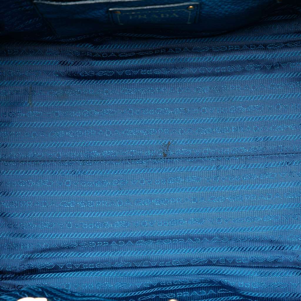 Prada Vitello Daino Front Pocket Open Convertible Tote - 4