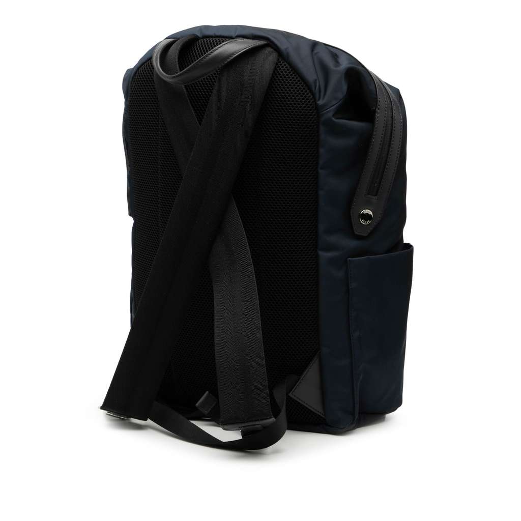 Fendi Nylon Vocabulary Blue Backpack - 2