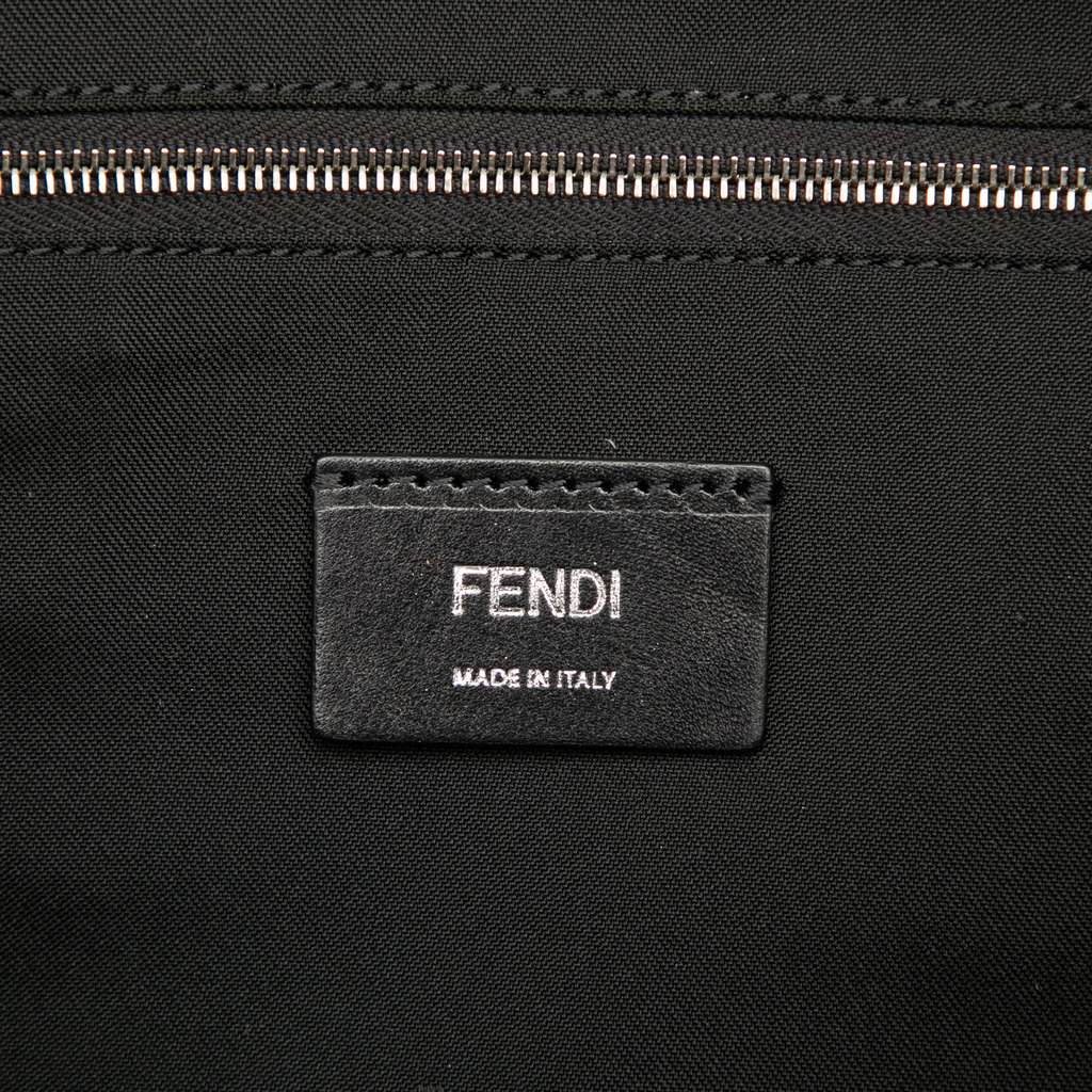 Fendi Nylon Vocabulary Blue Backpack - 5
