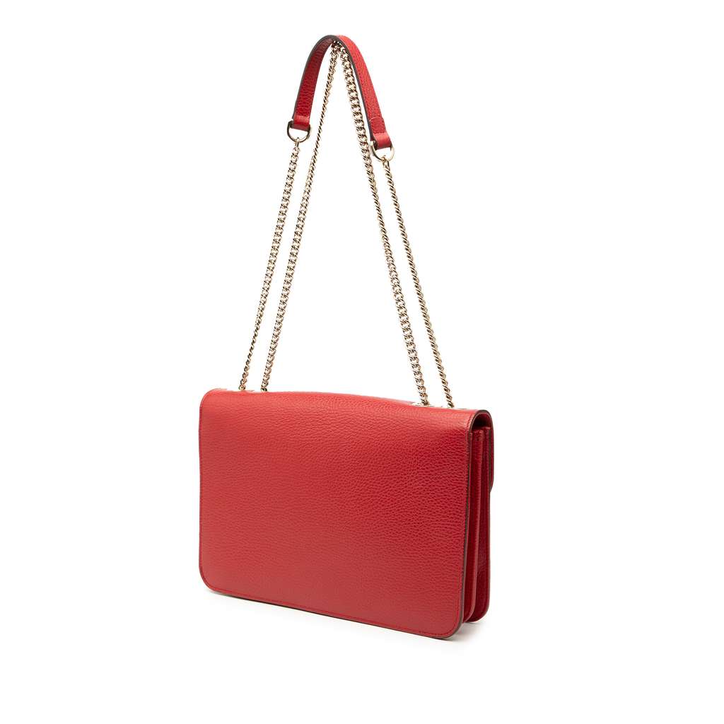 Gucci Medium Dollar Calfskin Interlocking G Crossbody - 2