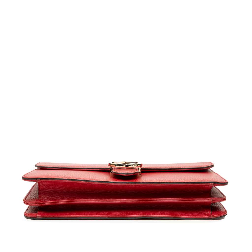 Gucci Medium Dollar Calfskin Interlocking G Crossbody - 3