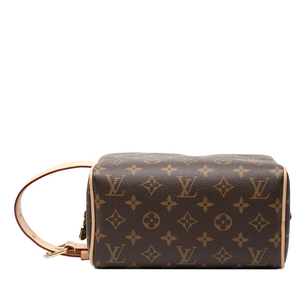 Louis Vuitton Monogram Locker Dopp Kit Clutch - 3
