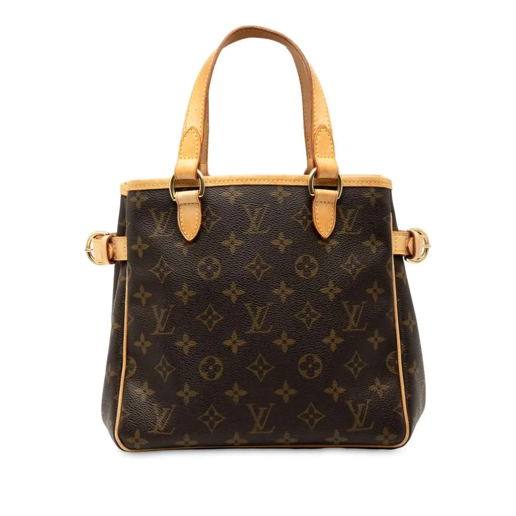 Louis Vuitton Monogram Batignolles Vertical PM Brown Very good - Front View
