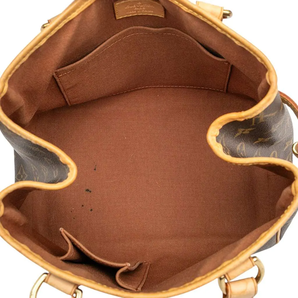 Louis Vuitton Monogram Batignolles Vertical PM Brown Very good - Model View