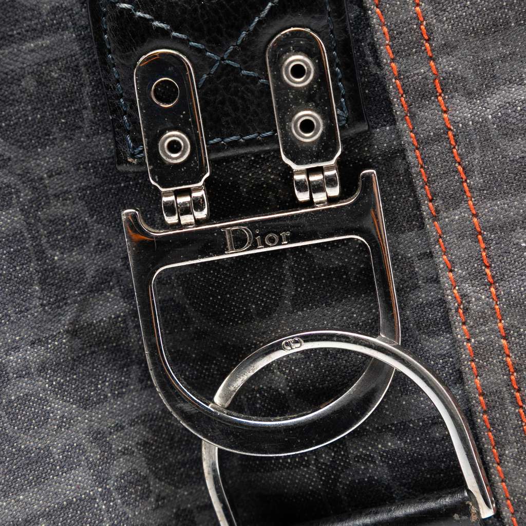 Dior Diorissimo Trotter Denim Flight Tote - 5