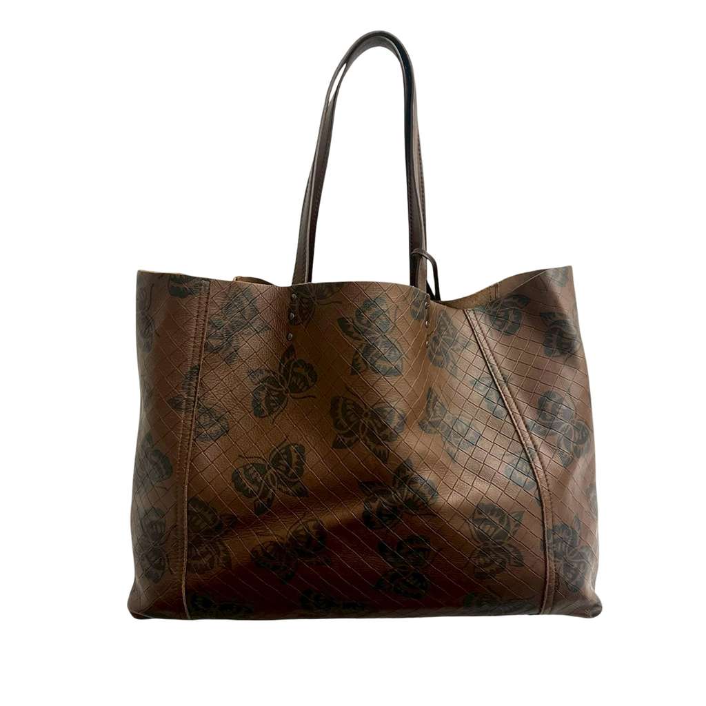 Bottega Veneta Nappa Intrecciomirage Butterfly Tote - 2