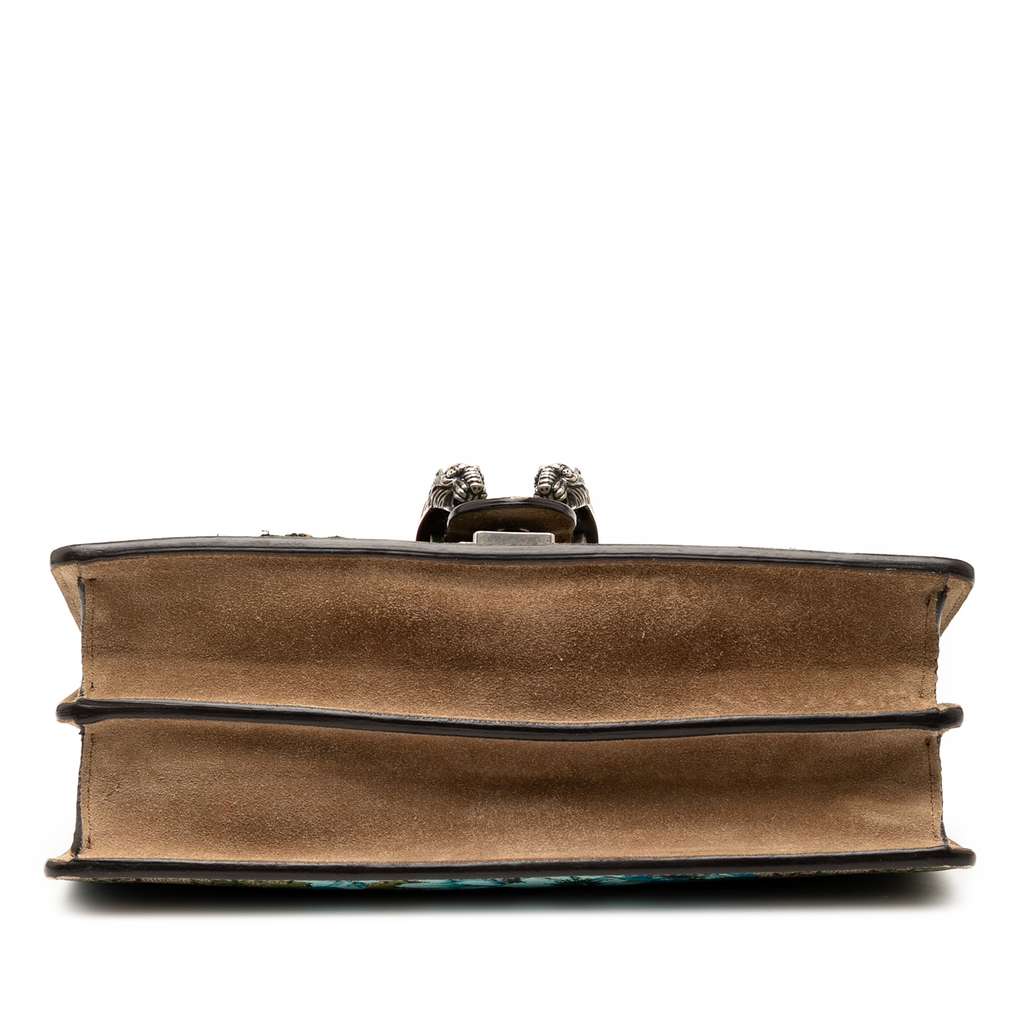 Gucci Medium GG Supreme Blooms and Bee Dionysus Shoulder Bag - 3