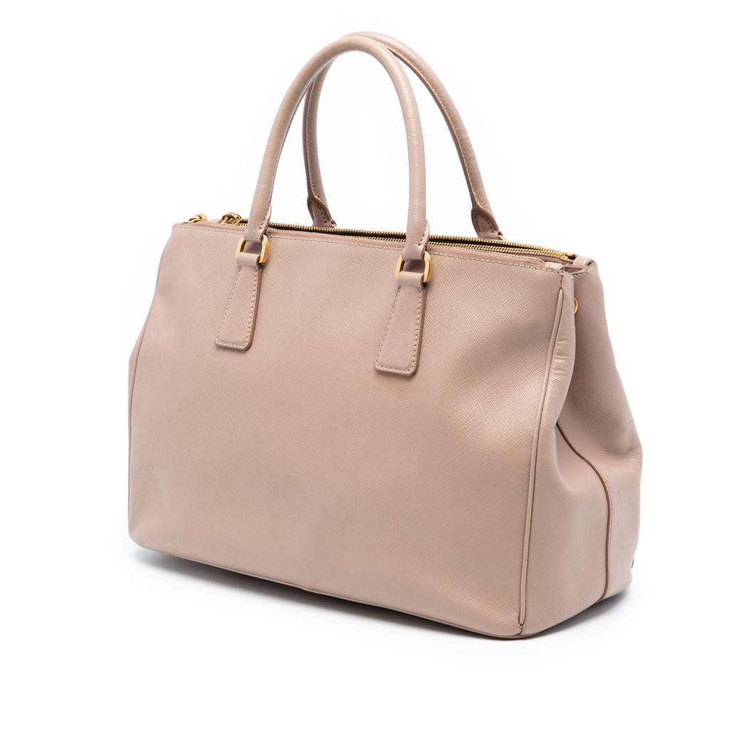 Prada Medium Saffiano Lux Galleria Double Zip Tote - 2