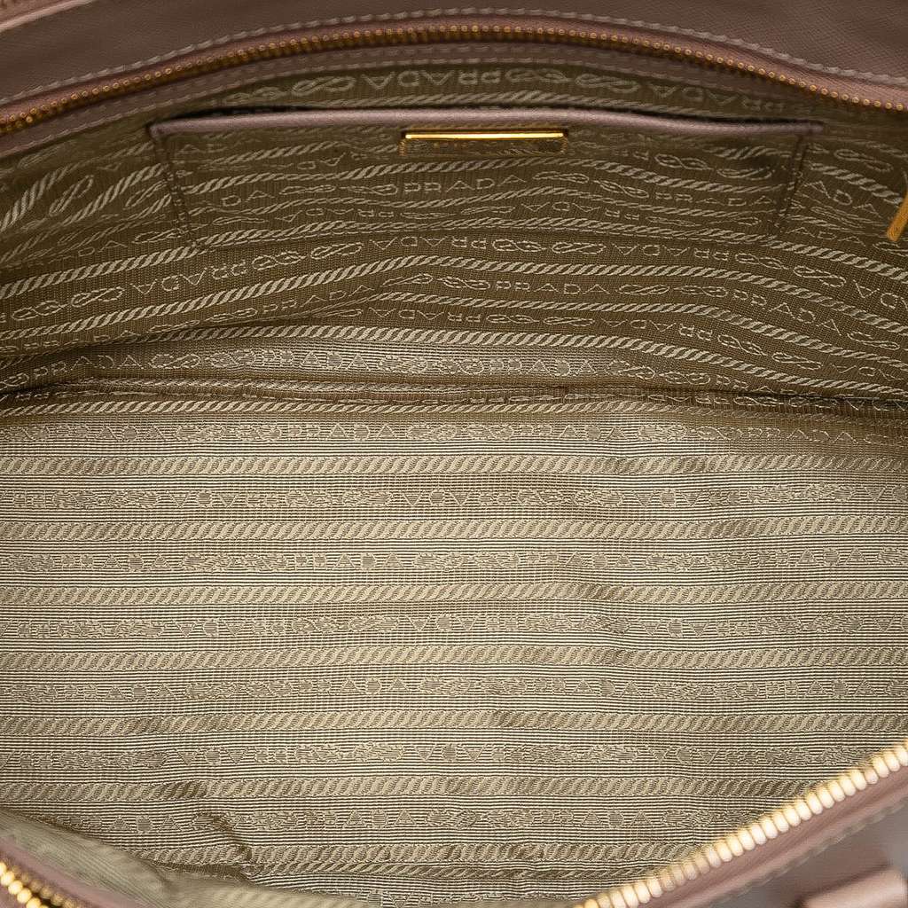 Prada Medium Saffiano Lux Galleria Double Zip Tote - 4