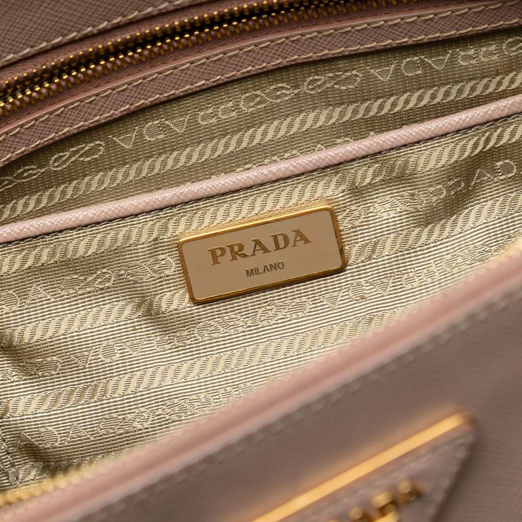 Prada Medium Saffiano Lux Galleria Double Zip Tote - 5