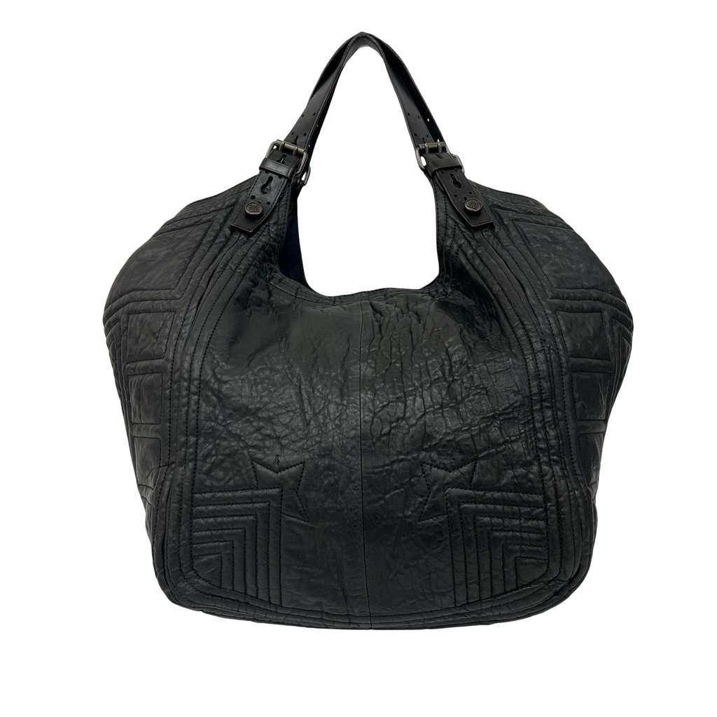 Givenchy Crinkled Lambskin Padded Stitch Sacca Hobo - 2