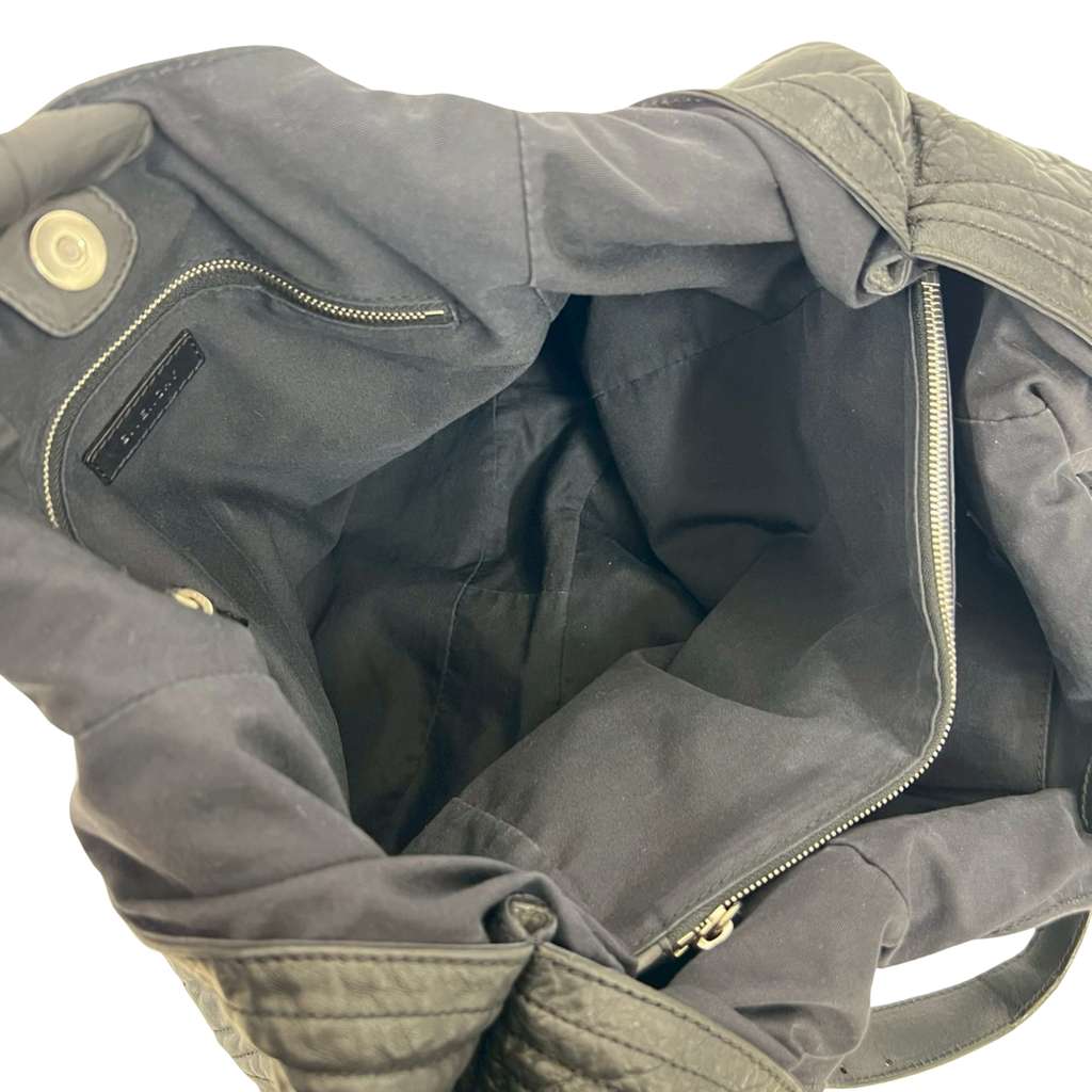 Givenchy Crinkled Lambskin Padded Stitch Sacca Hobo - 3