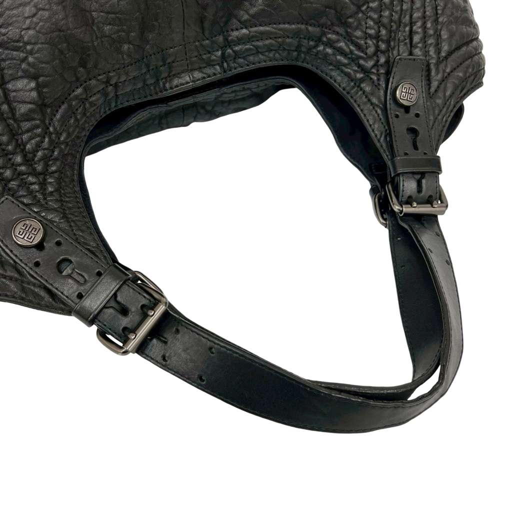 Givenchy Crinkled Lambskin Padded Stitch Sacca Hobo - 5