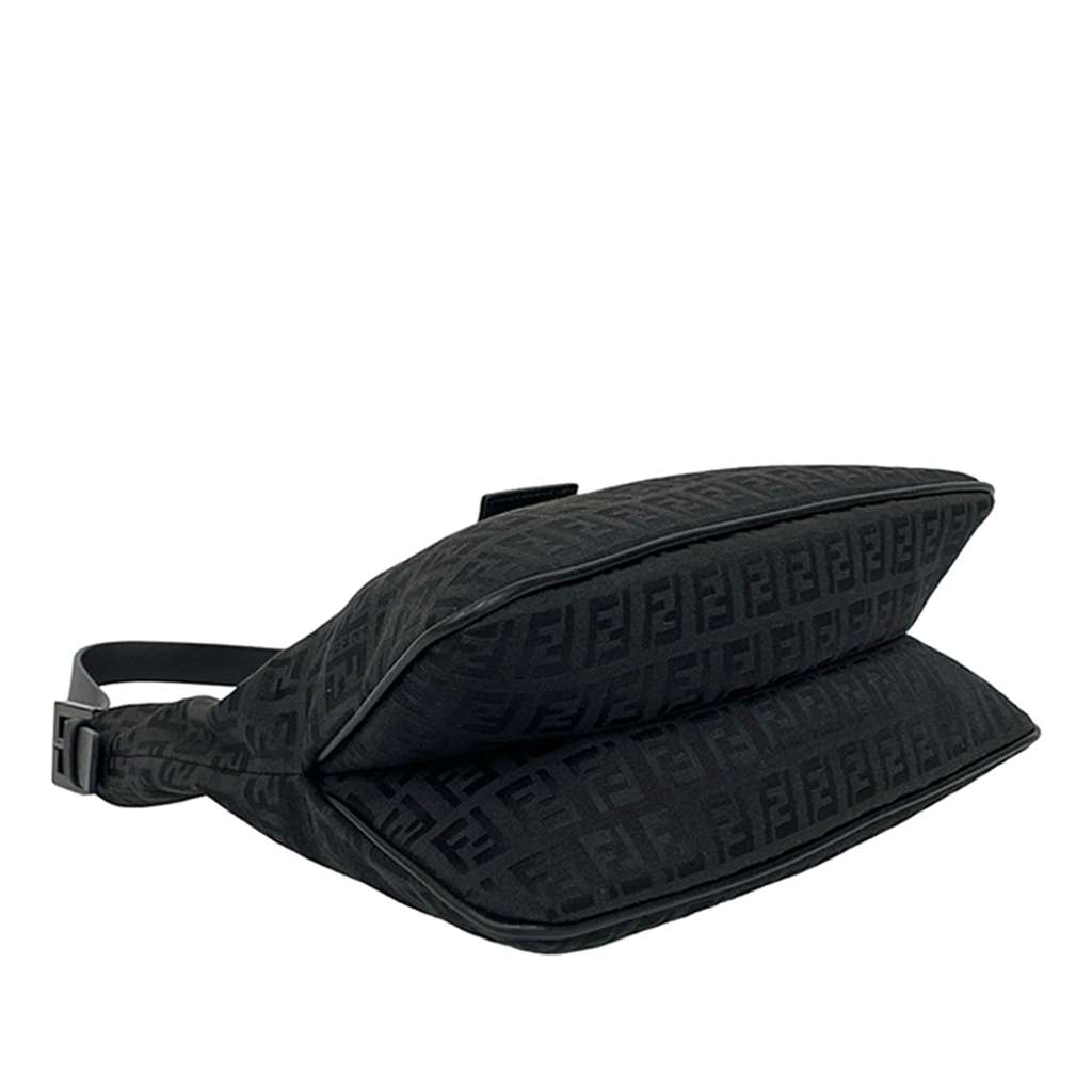 Fendi Zucchino Canvas Shoulder Bag - 2