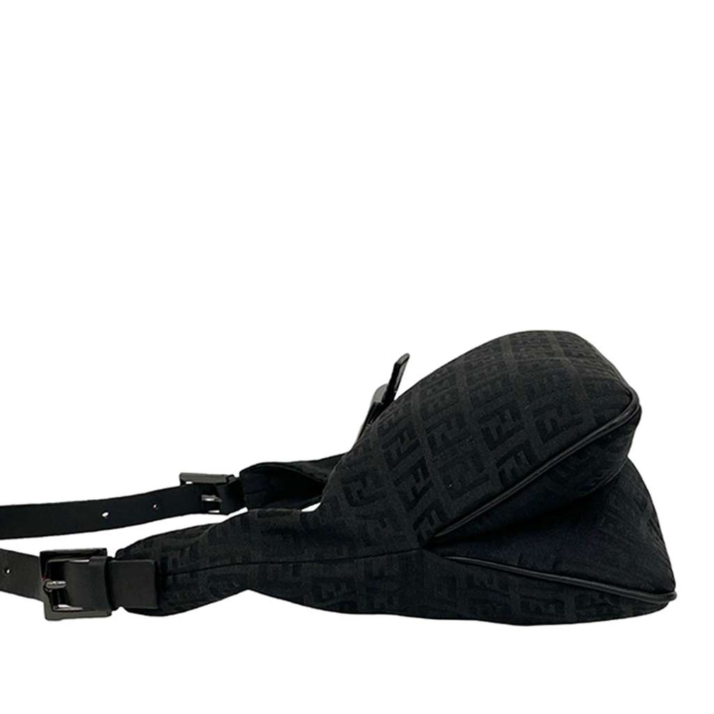 Fendi Zucchino Canvas Shoulder Bag - 5