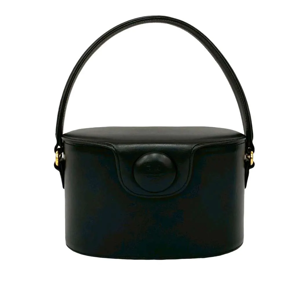 Givenchy Leather 4G Logo Vanity Bag Black Leather Very good - Front View