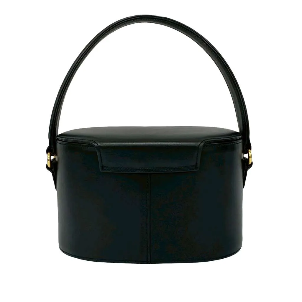 Givenchy Leather 4G Logo Vanity Bag Black Leather Very good - Back View