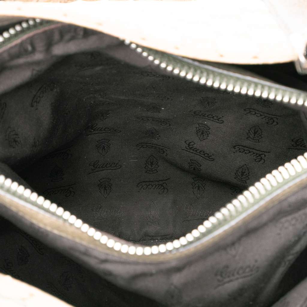 Gucci Large GG Canvas Bamboo Libeccio Tote - 4