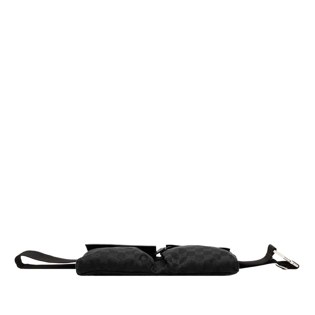 Gucci GG Canvas Double Pocket Belt Bag - 3