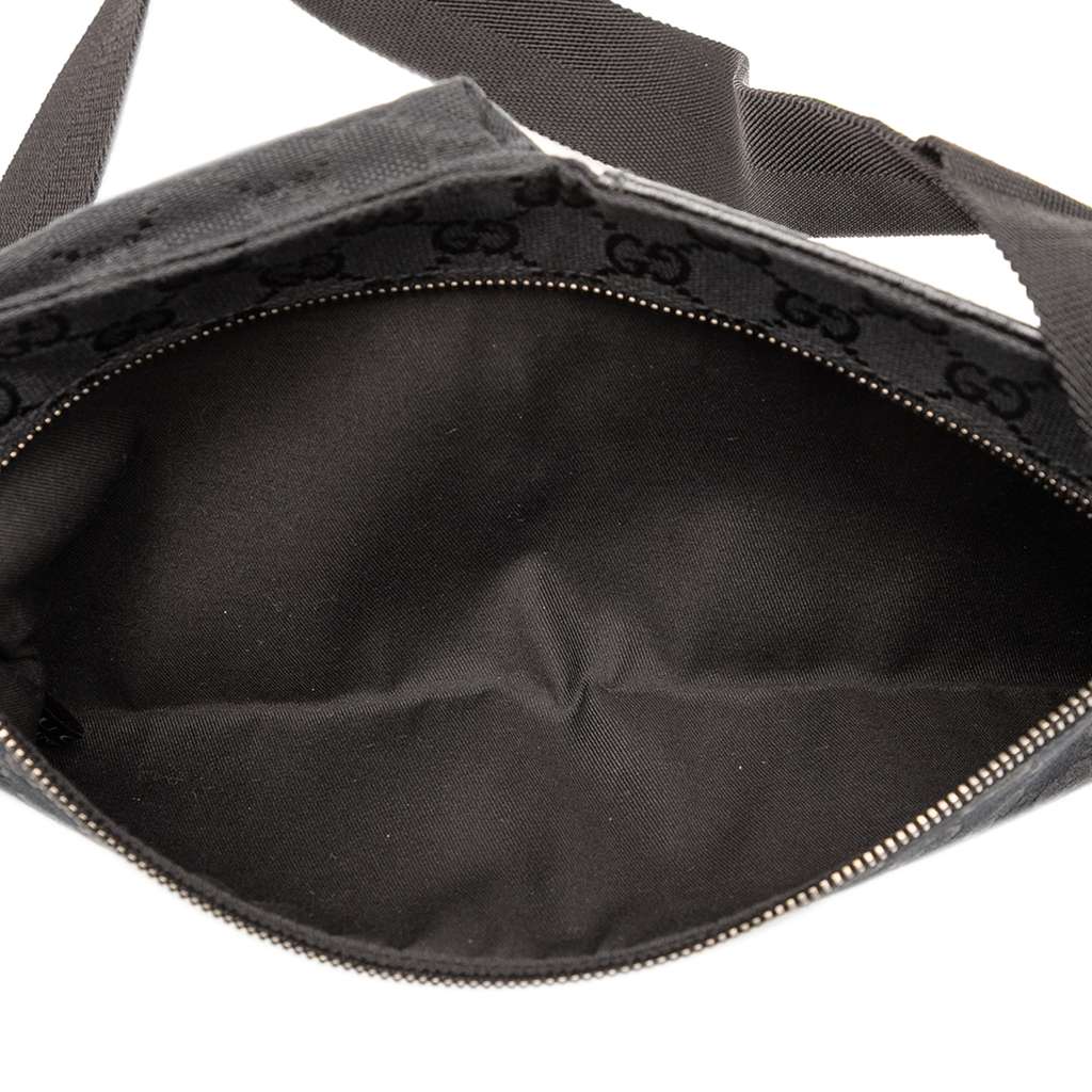 Gucci GG Canvas Double Pocket Belt Bag - 4