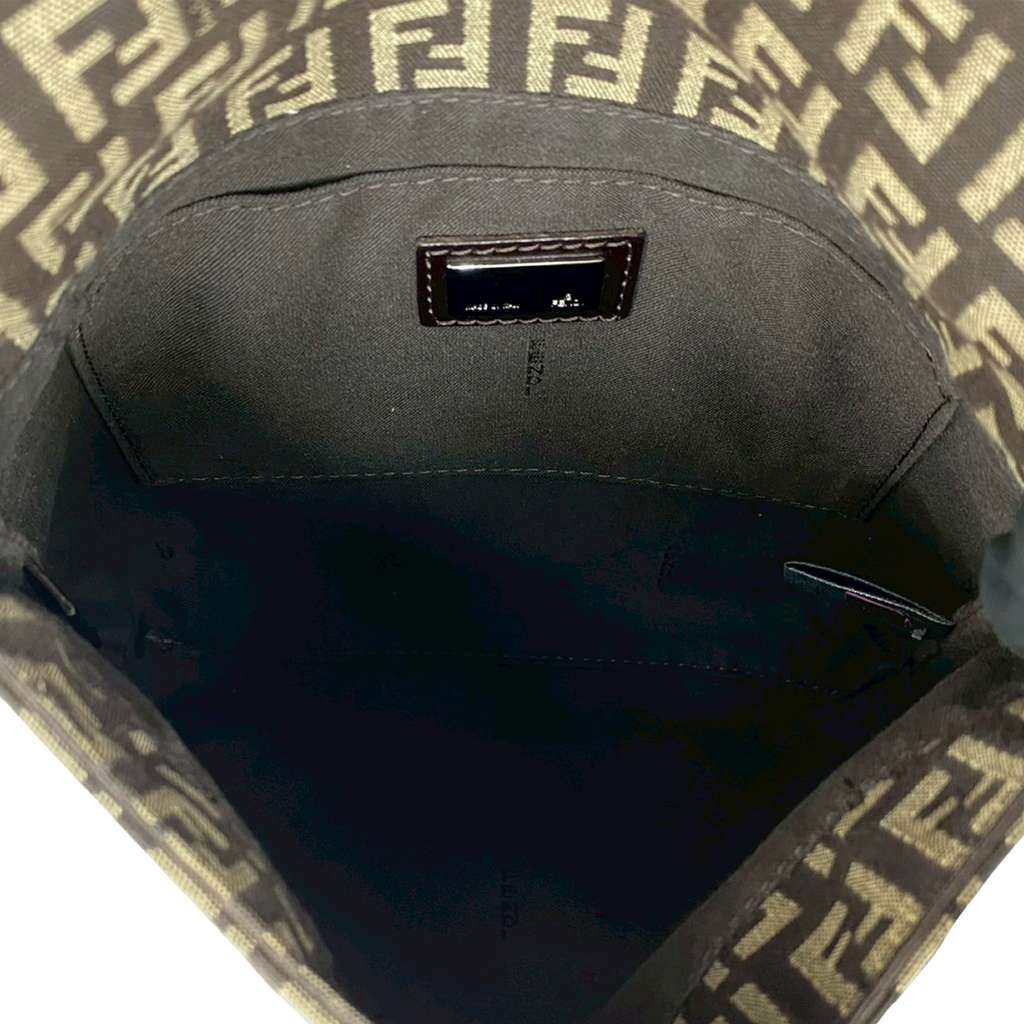 Fendi Zucchino Canvas Crossbody - 4