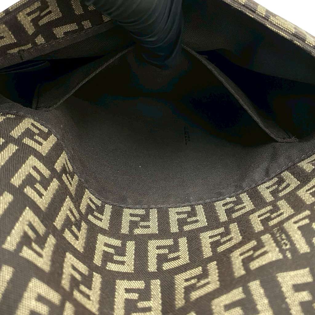 Fendi Zucchino Canvas Crossbody - 5