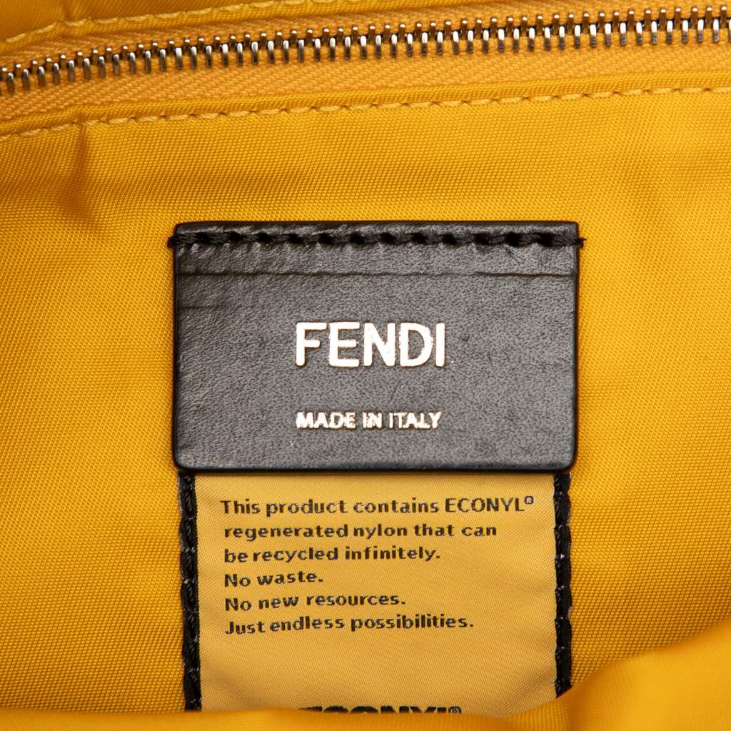 Fendi Medium Econyl Nylon Baguette Crossbody - 5