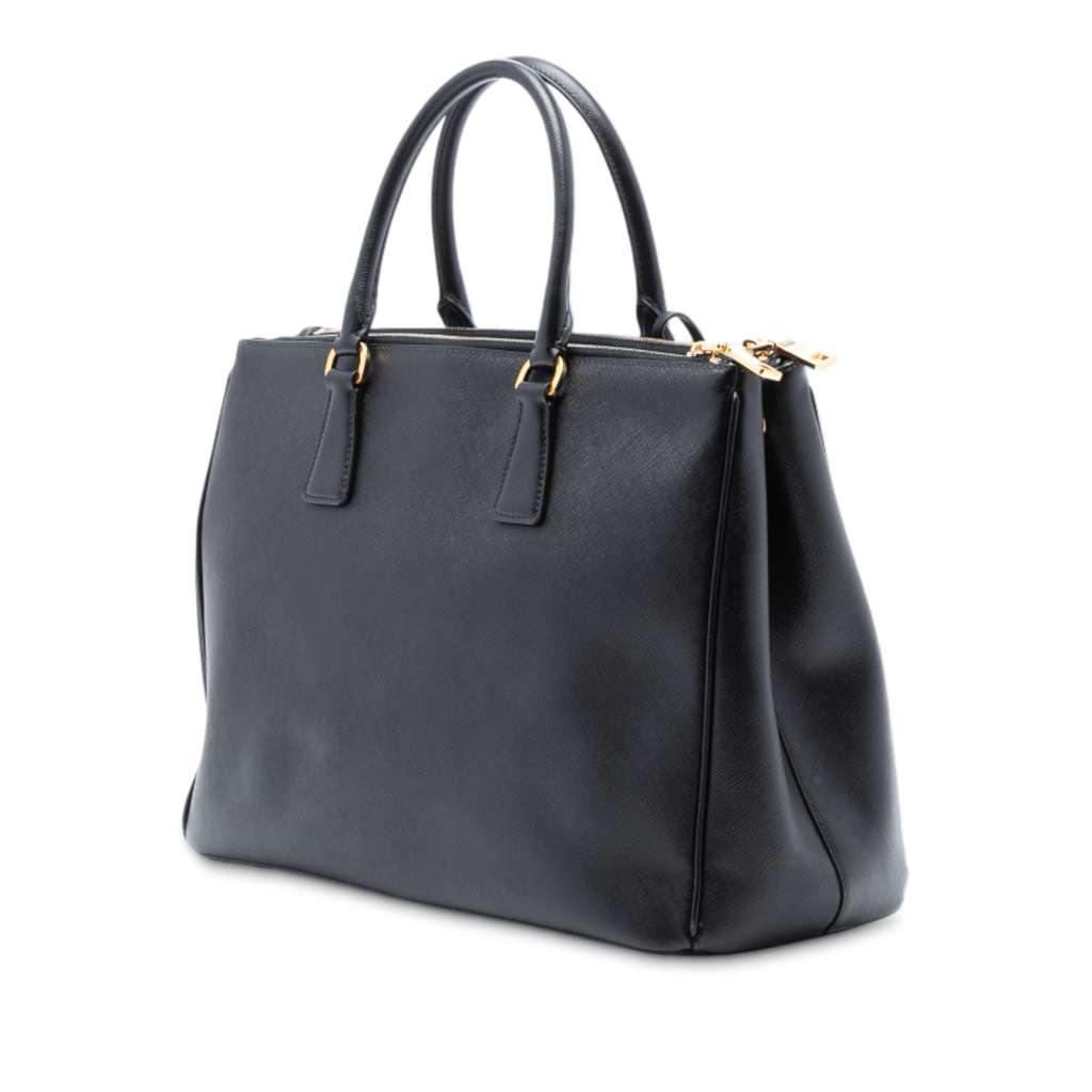 Prada Large Saffiano Lux Galleria Double Zip Tote - 2