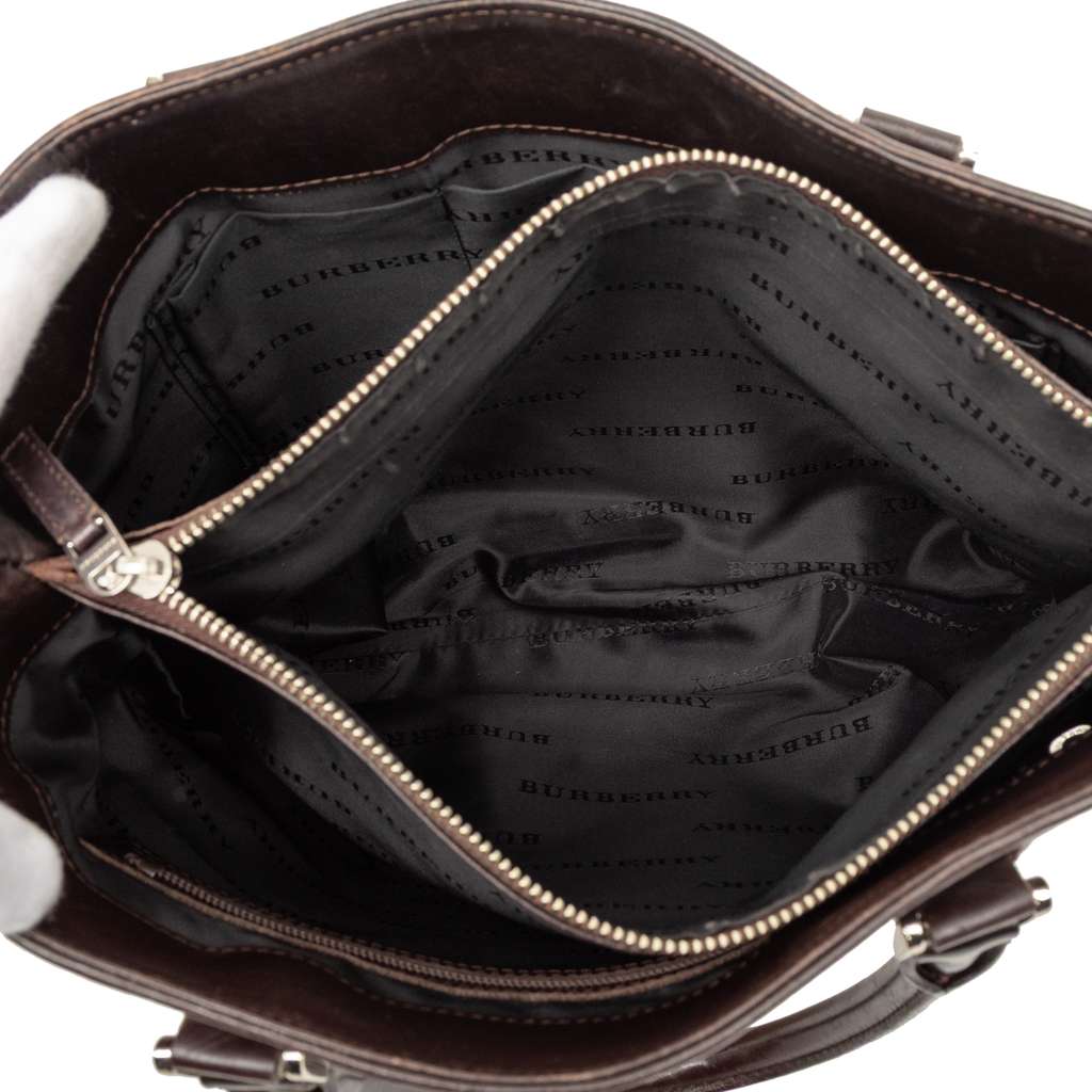 Burberry House Check Canvas Tote - 4