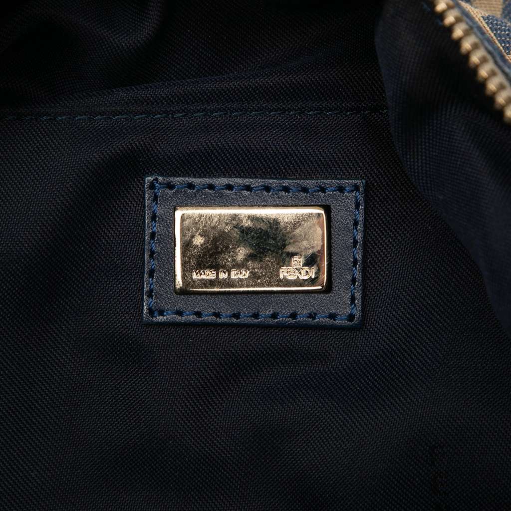 Fendi Zucchino Canvas Chef Pocket Hobo - 5