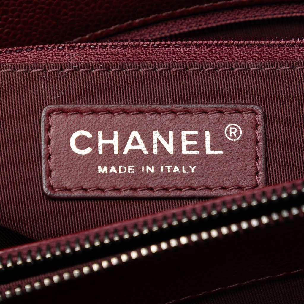 Chanel Large CC Quilted Caviar City Shopping Tote - 5