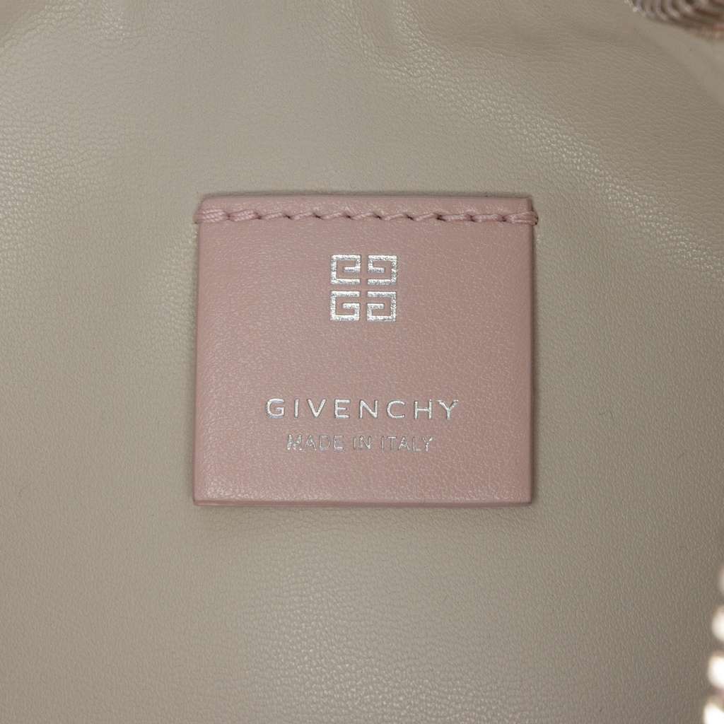 Givenchy Small Leather Moon Cut Out Bag - 5