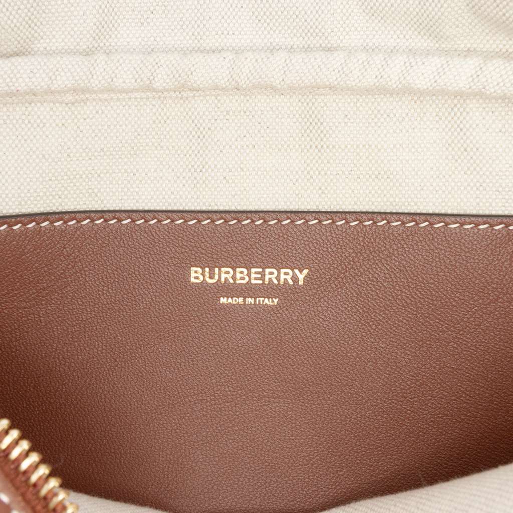 Burberry Small Knitted Check Lola Camera Bag - 5