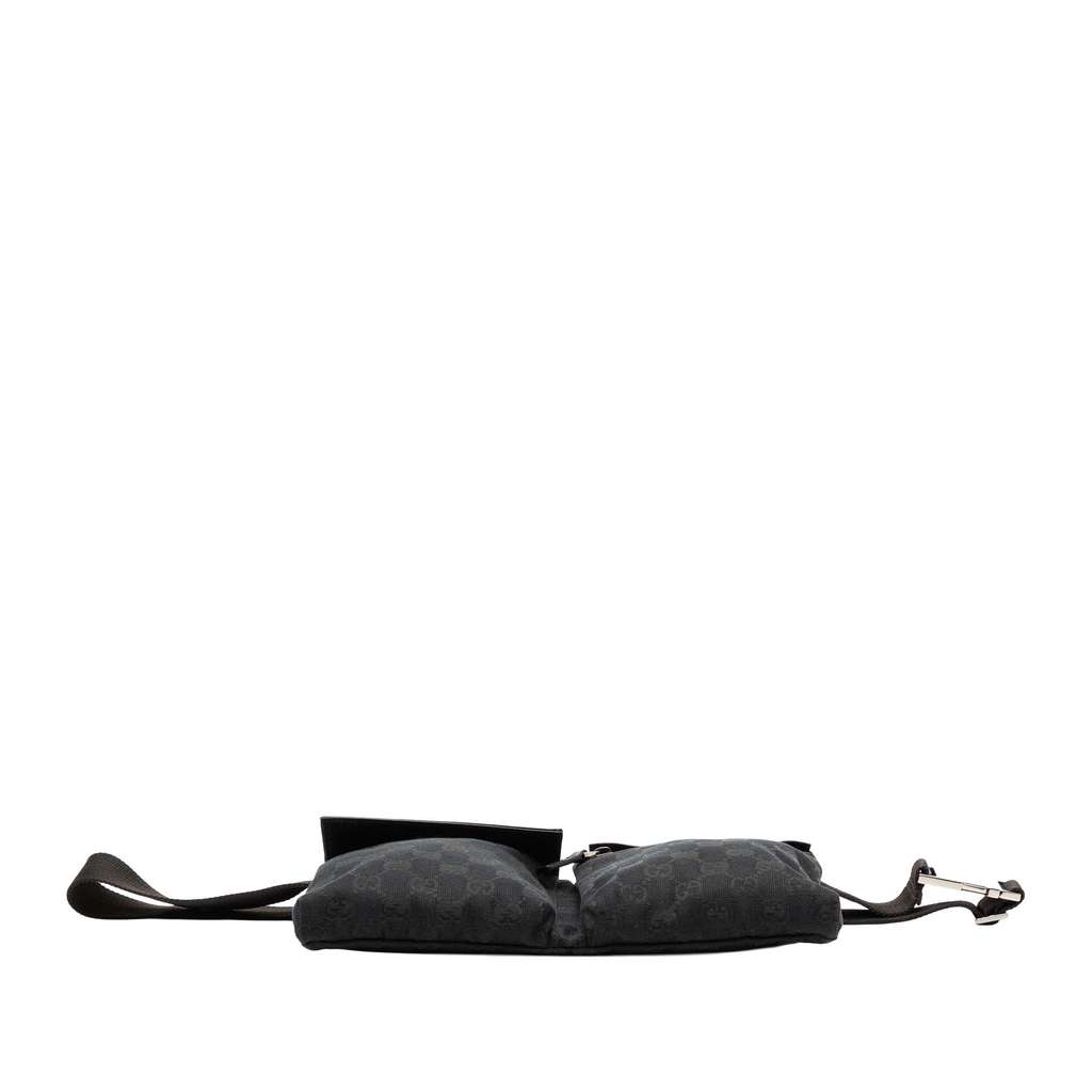 Gucci GG Canvas Double Pocket Belt Bag - 3