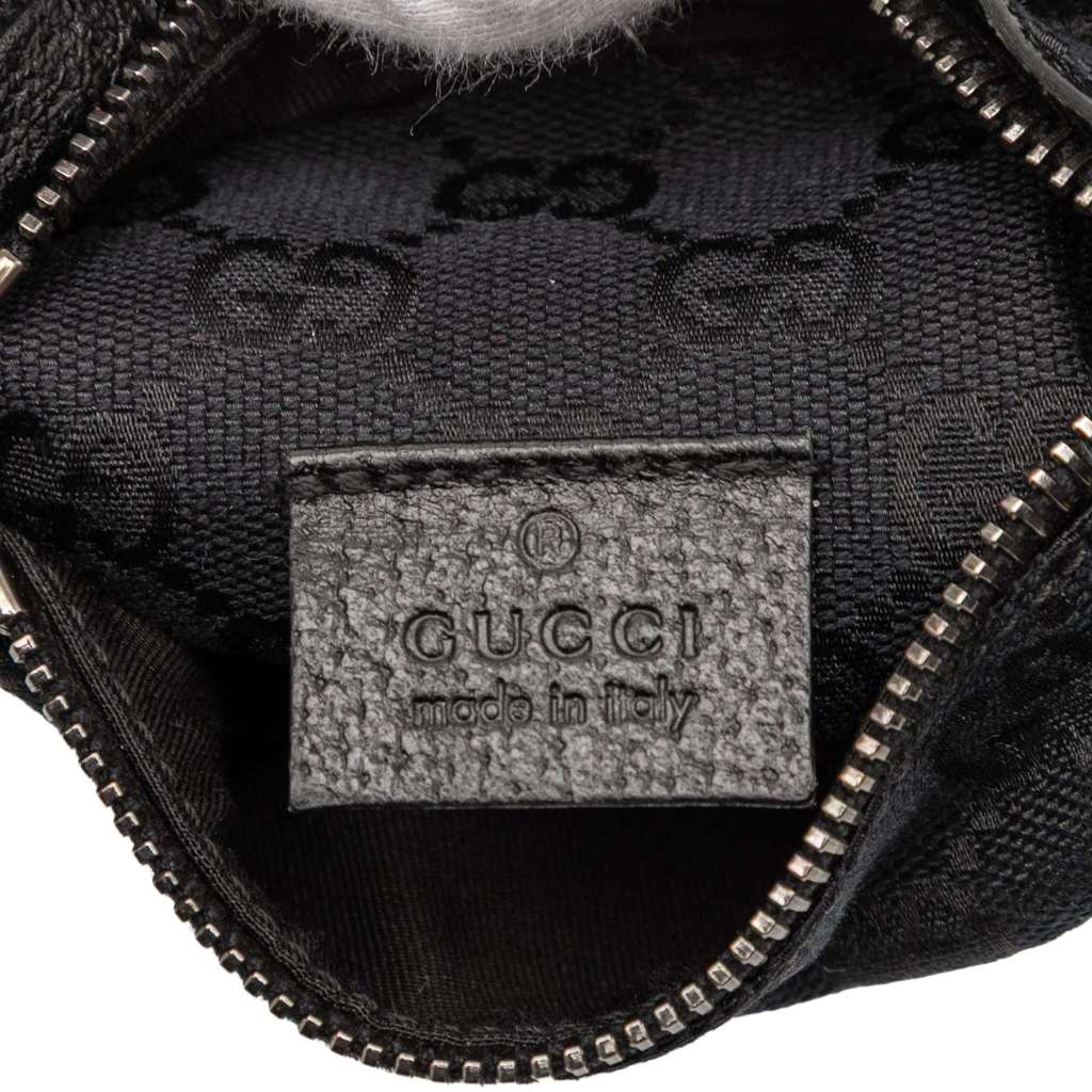 Gucci GG Canvas Double Pocket Belt Bag - 5