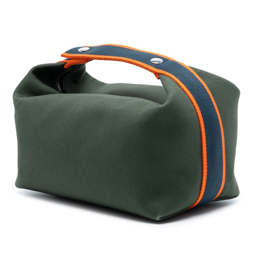 Hermès Large Toile Bride A Brac Case - 2