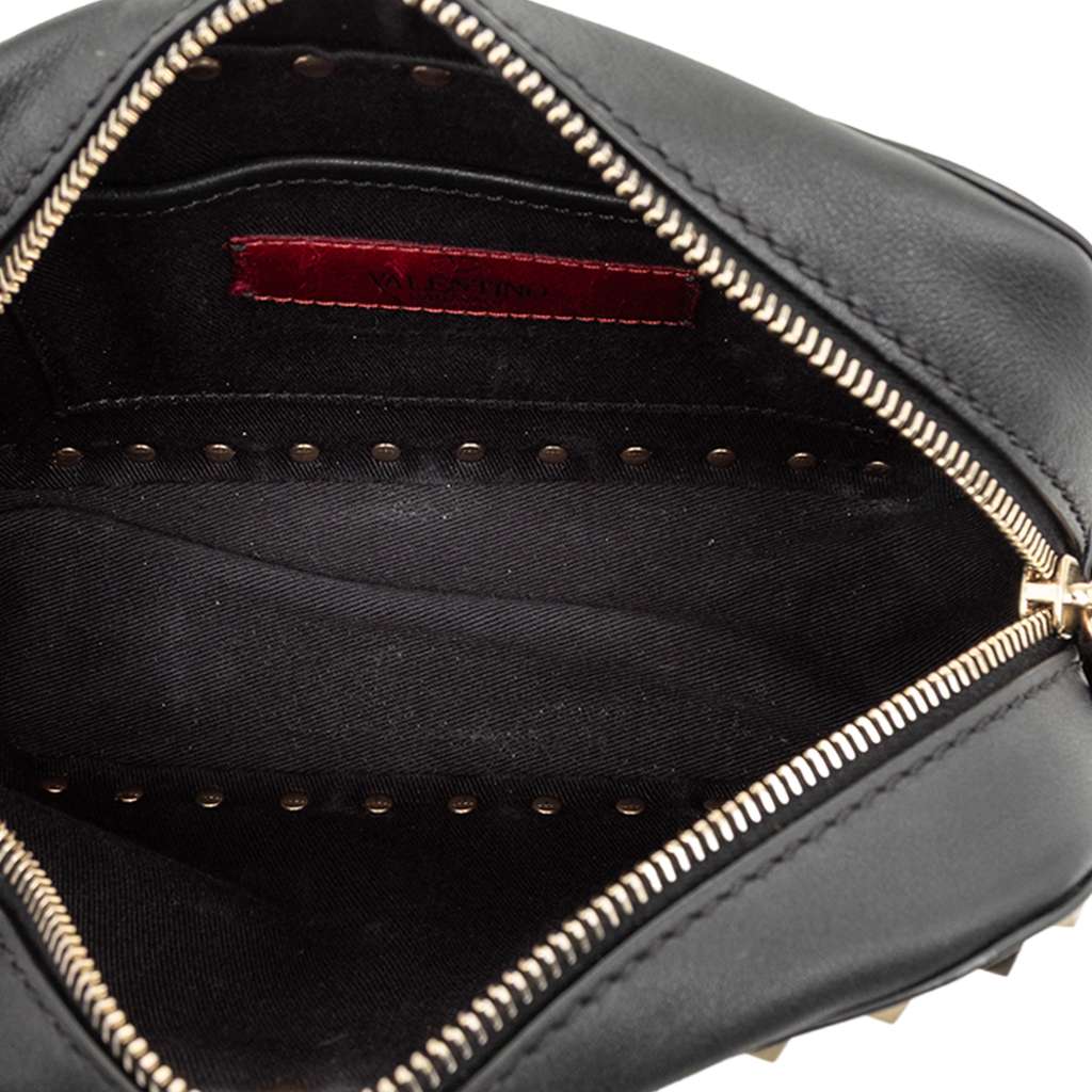 Valentino Leather Rockstud Camera Bag - 4