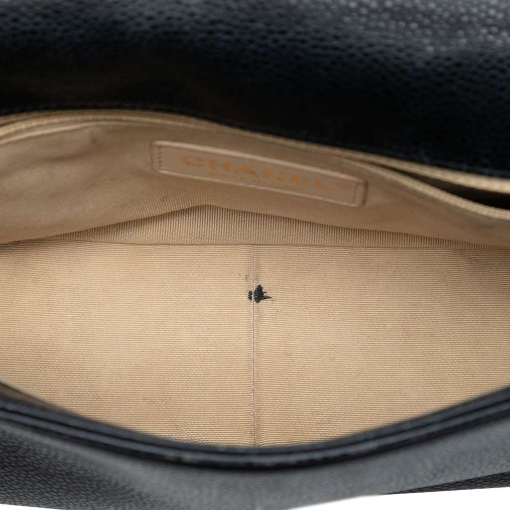 Chanel Small Quilted Caviar Carry Around Flap - 4