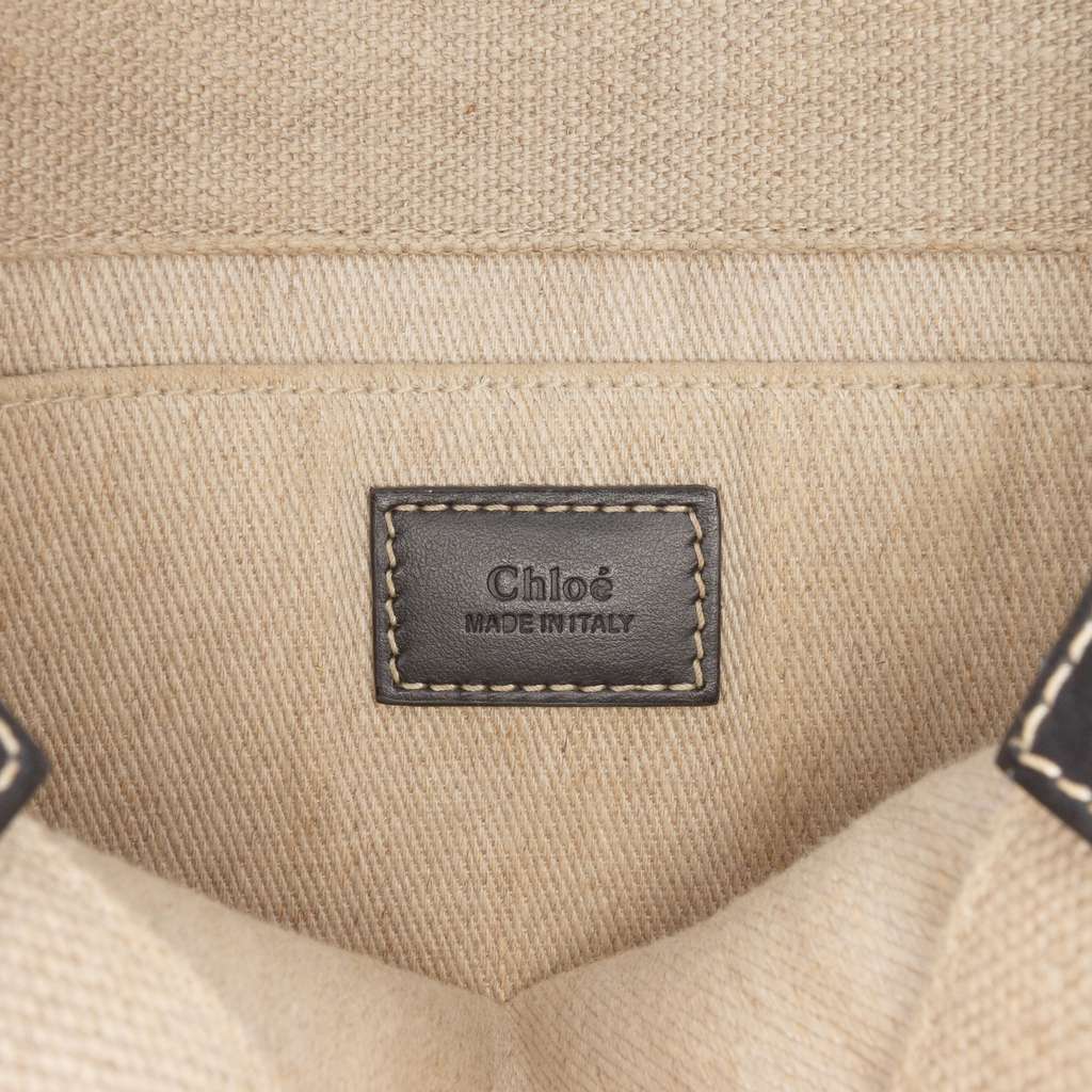 Chloé Small Canvas Woody Tote - 5