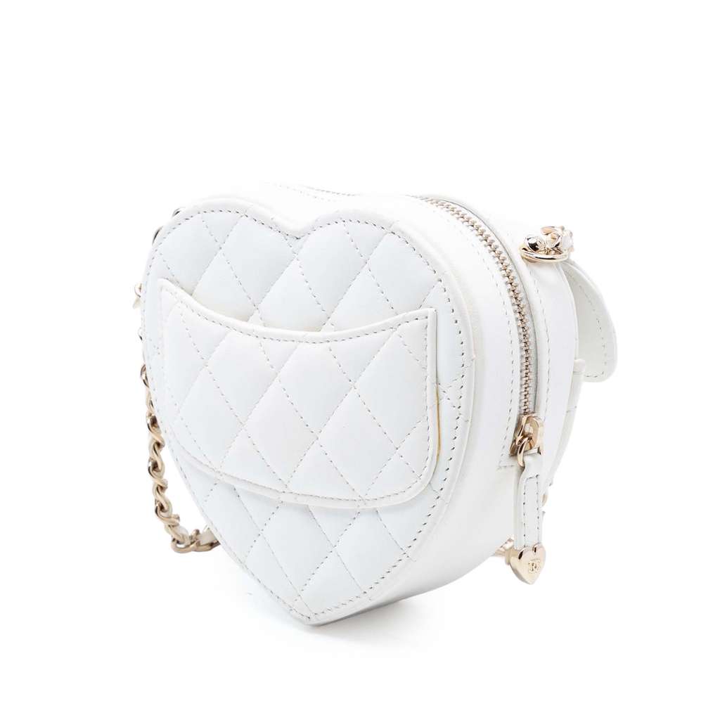 Chanel Mini Lambskin CC in Love Heart Crossbody - 2