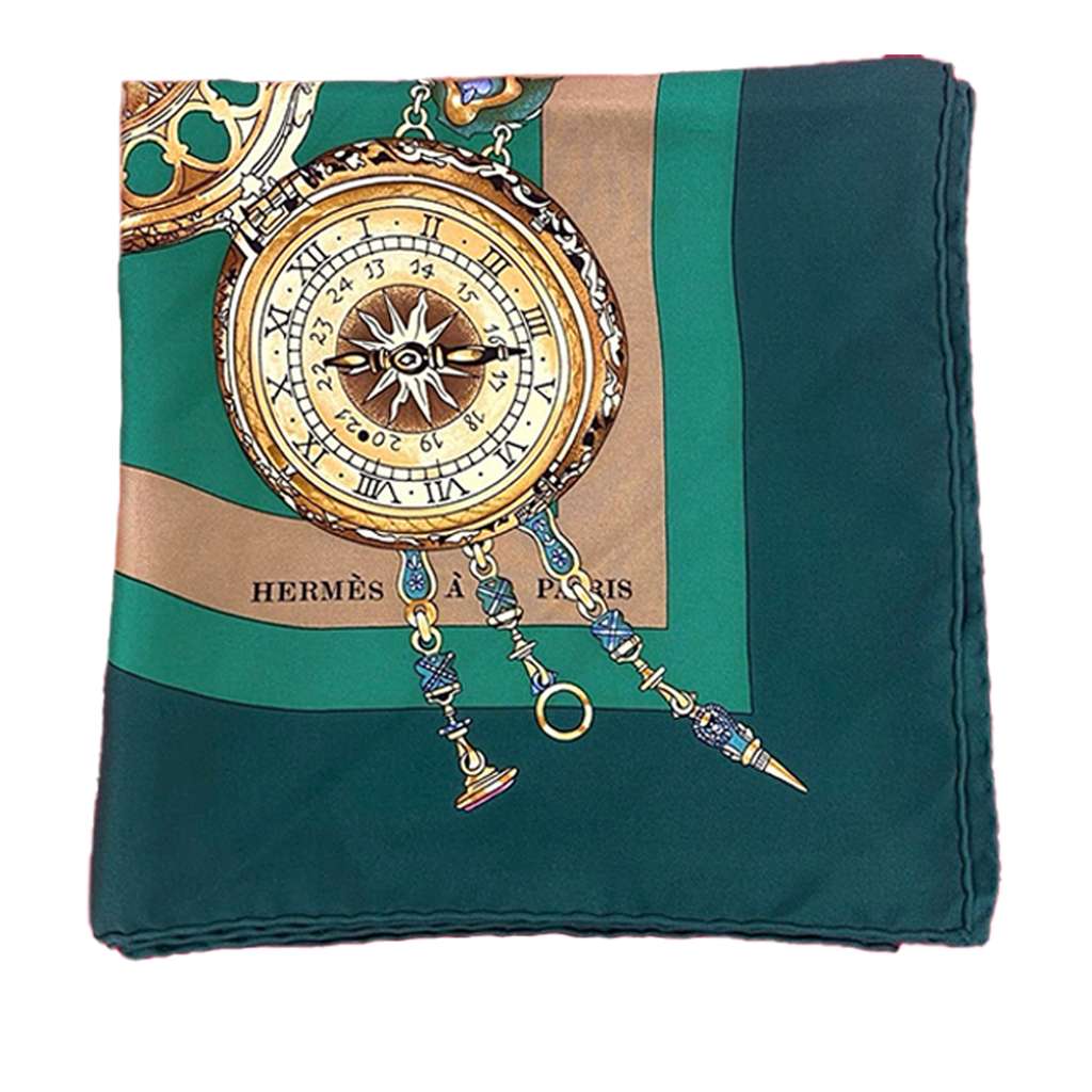 Hermès La Ronde des Heures Silk Scarf Carre 90 - 5