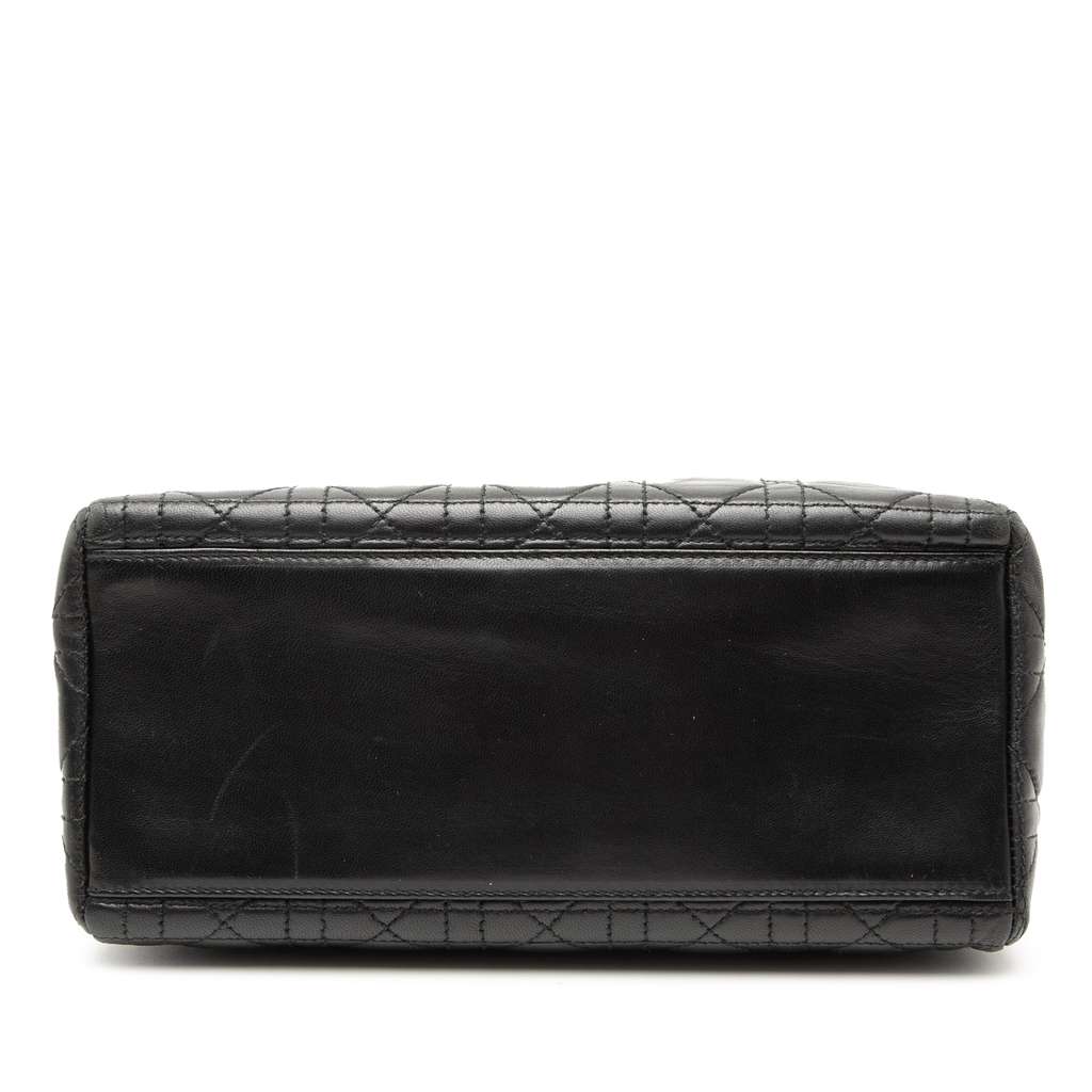 Dior Medium Lambskin Cannage Lady Dior - 3